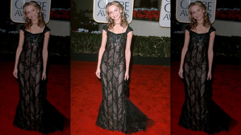 Calista Flockhart lors de la 57e édition des Golden Globe Awards 2000
