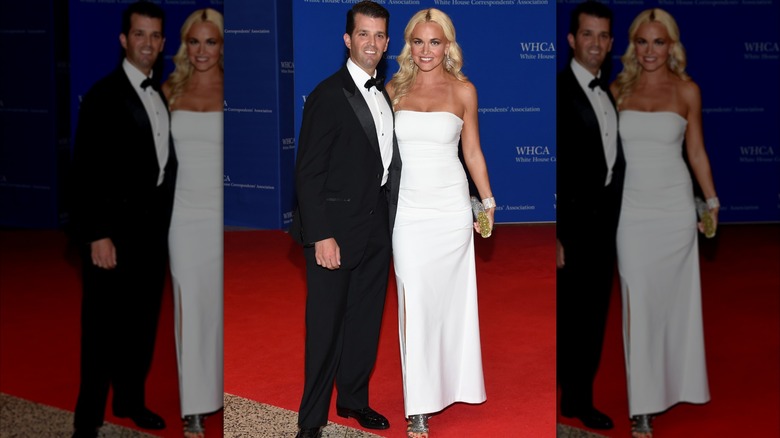 Vanessa Trump et Donald Trump Jr.