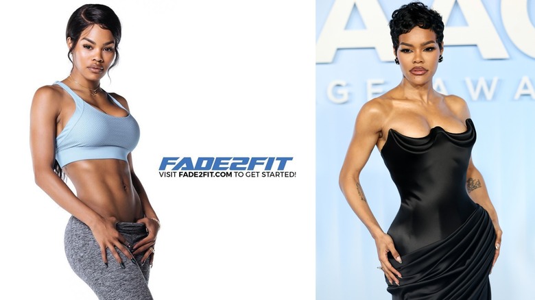 Photo promotionnelle de Teyana Taylor Fade2Fit vs look tapis rouge