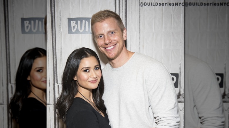 Catherine Lowe et Sean Lowe assistent à la série AOL Build