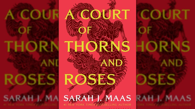 La couverture de Une cour d'épines et de roses