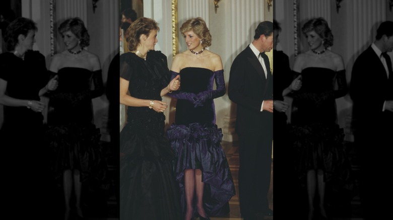 La princesse Diana photographiée en Allemagne en 1987