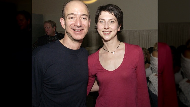 Jeff Bezos et Mackenzie Scott