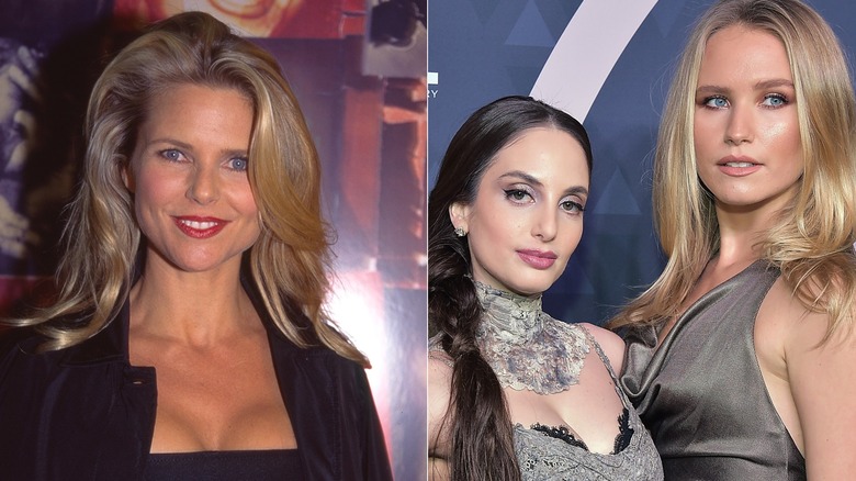Photos côte à côte de Christie Brinkley, Alexa Joel et Sailor Brinkley-Cook