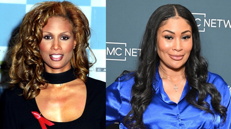 Photos côte à côte de Beverly Johnson et Anansa Sims