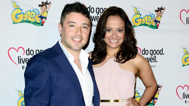 Judy Reyes et George Valencia à la première de 