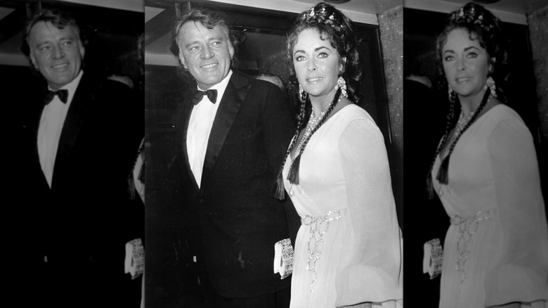 Richard Burton et Elizabeth Taylor sur le tapis rouge