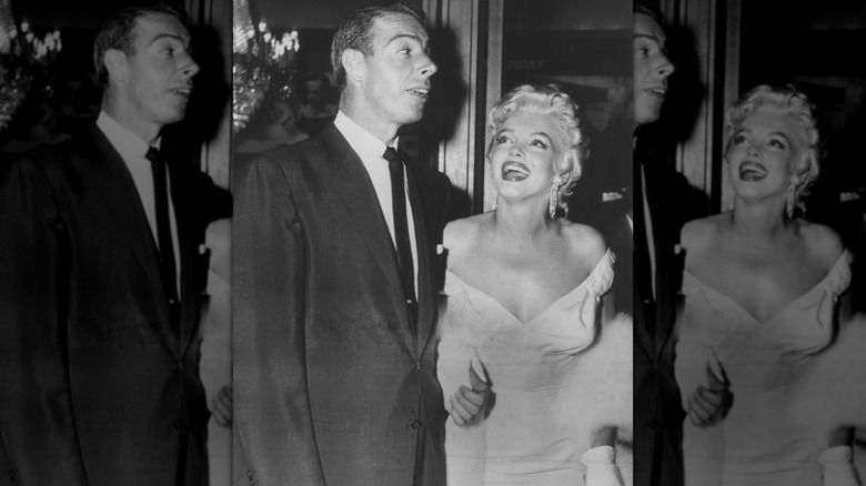 Marilyn Monroe sourit à Joe DiMaggio