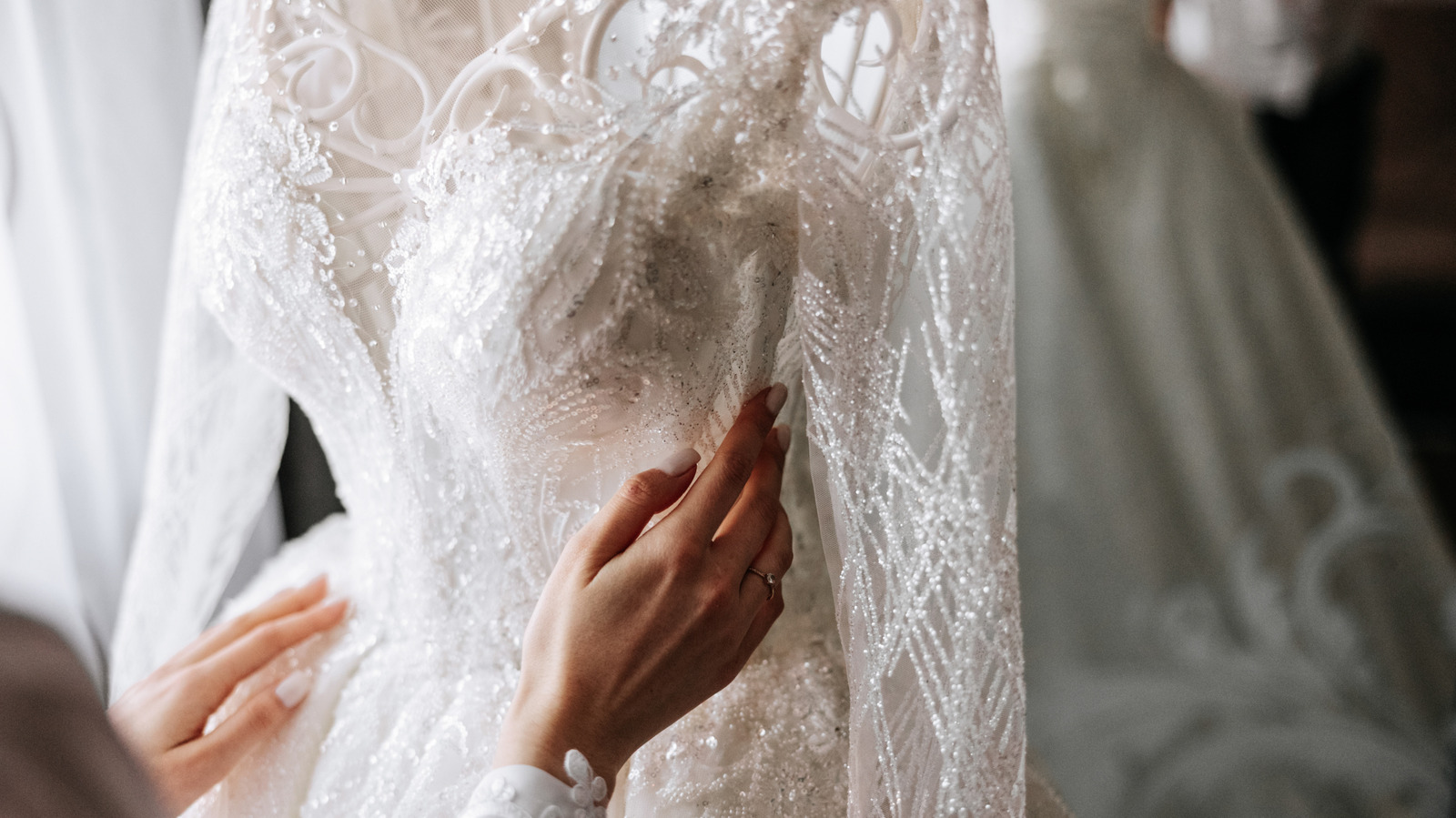 La robe de mariée de cette célébrité est le modèle de la mariée