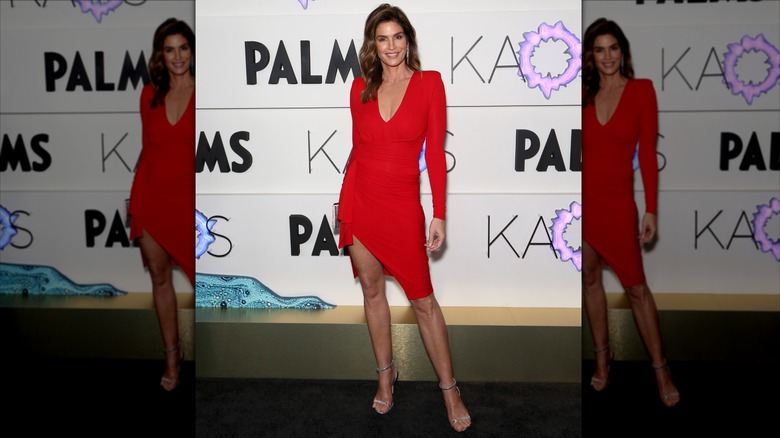 Cindy Crawford à la discothèque et discothèque KAOS, 2019