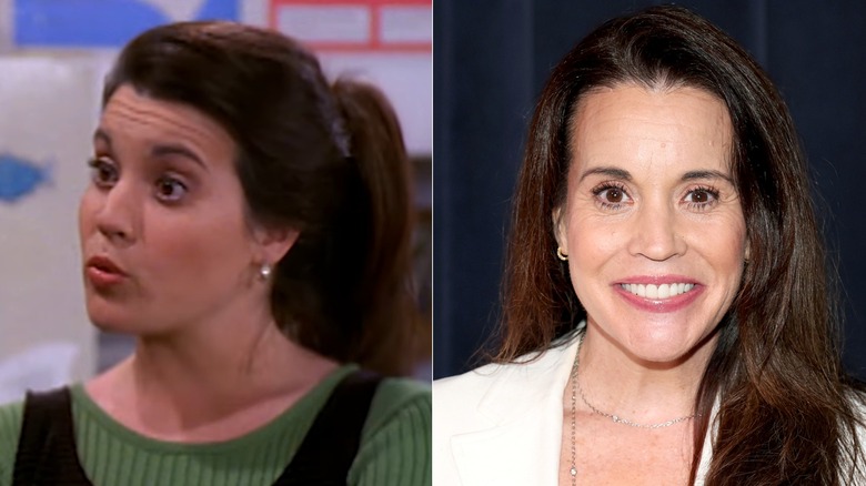 Jenna Leigh Green dans le rôle de Libby Chessler dans Sabrina l'apprentie sorcière et sur le tapis rouge en 2026, photos côte à côte