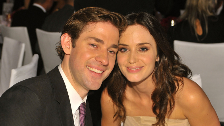 Emily Blunt et John Krasinski à l'hommage ELLE Women in Hollywood en 2009