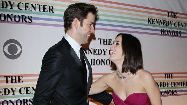 Emily Blunt et John Krasinski partagent un rire Kennedy Center Honors