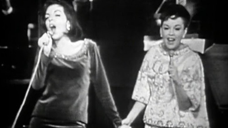 Liza Minnelli et Judy Garland au London Palladium