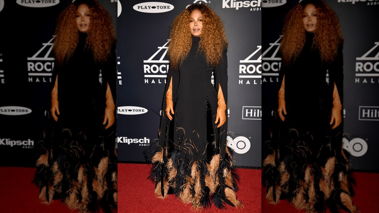 Janet Jackson à la cérémonie d'intronisation au Rock & Roll Hall Of Fame, 2019