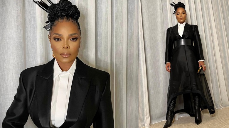 Janet Jackson dans Alexander McQueen