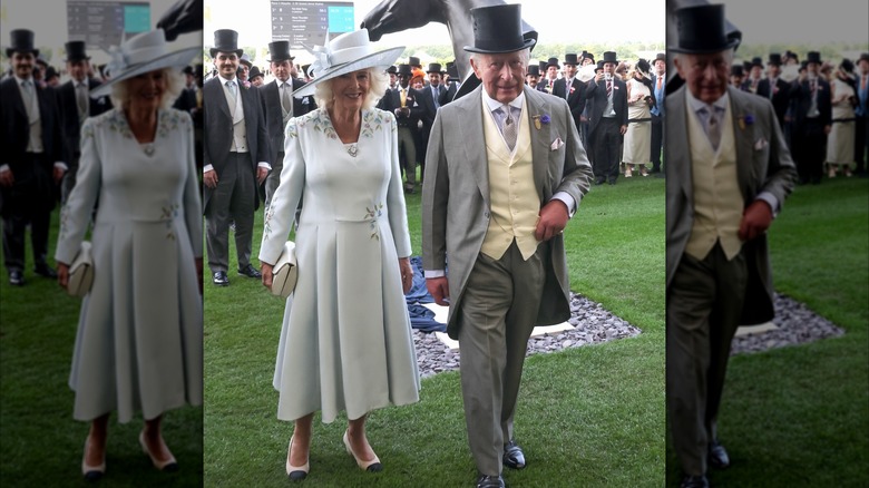 La reine Camilla et le roi Charles III au premier jour de Royal Ascot 2026