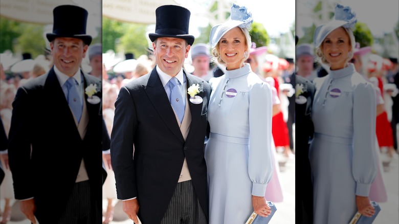 Harriet Phillips et son nouveau mari le premier jour de Royal Ascot