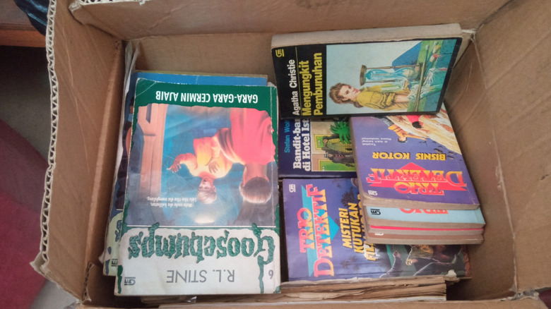Coffret de livres