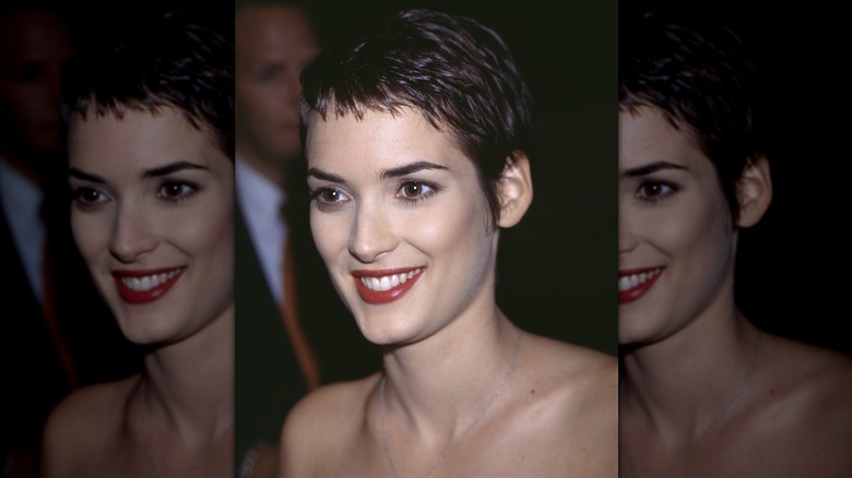 Winona Ryder au bal Fire and Ice de 1996