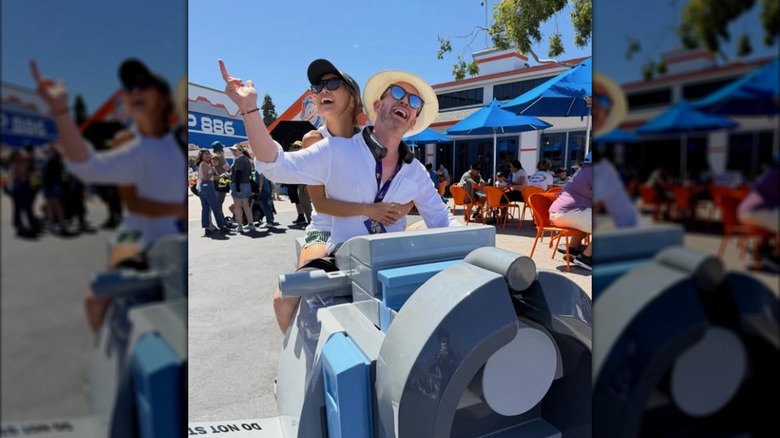 Brenda Song et Macaulay Culkin à Legoland