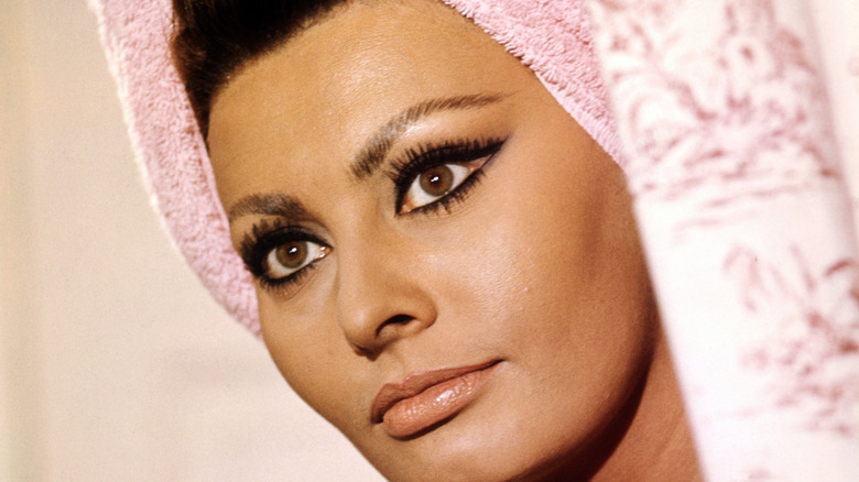 Sophia Loren photographiée en 1966