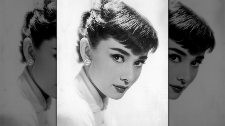 Audrey Hepburn photographiée en 1955