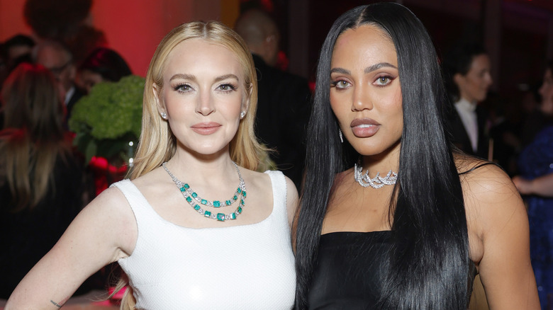 Lindsay Lohan et Ayesha Curry à la soirée des Oscars 2025