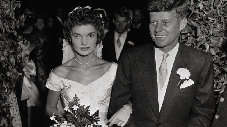 Le mariage de JFK et Jackie Kennedy en 1954