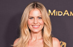 La robe colorée de Candace Cameron Bure se démarque magnifiquement lors de la baby shower de sa fille