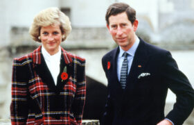La princesse Diana a adoré une touche de rouge dans ses tenues