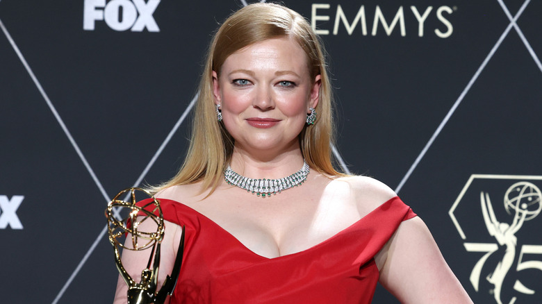 Sarah Snook, lauréate du prix de la meilleure actrice dans une série dramatique pour 