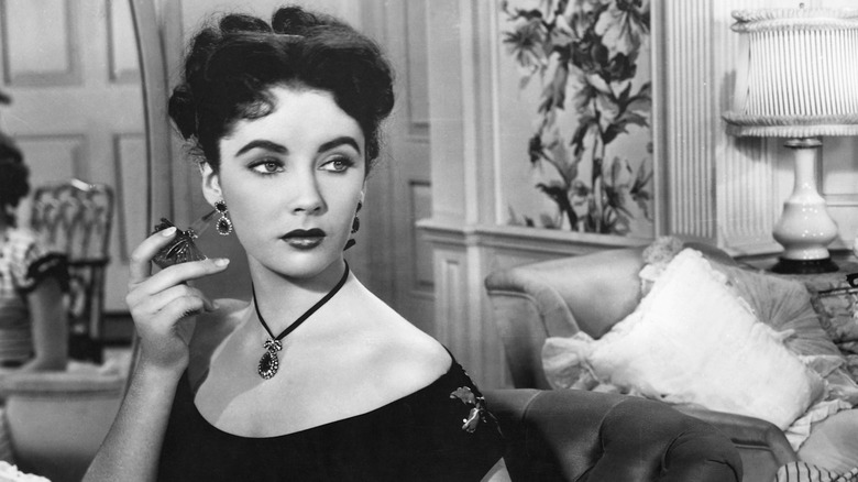 Elizabeth Taylor photographiée en 1955
