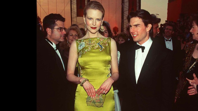 Nicole Kidman et Tom Cruise aux Oscars en 1997