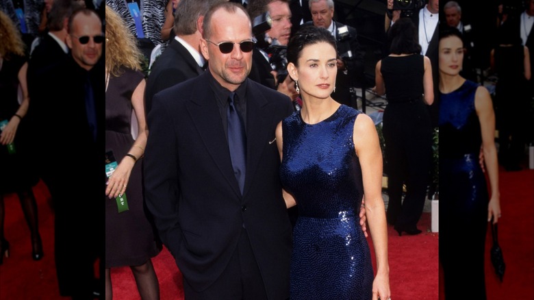 Bruce Willis et Demi Moore aux Emmys en 1997