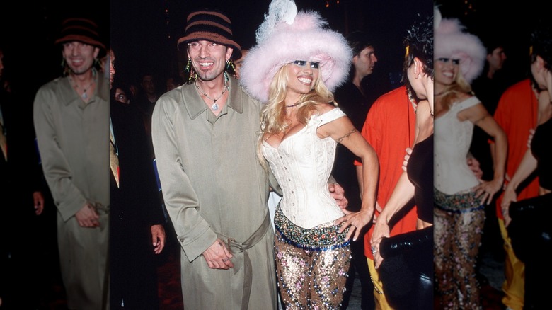 Pamela Anderson et Tommy Lee en 1999