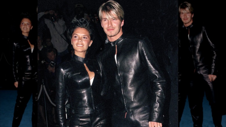 Victoria Beckham et David Beckham en 1999