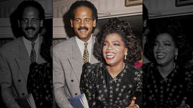 Oprah Winfrey et Stedman Graham photographiés ensemble en 1989