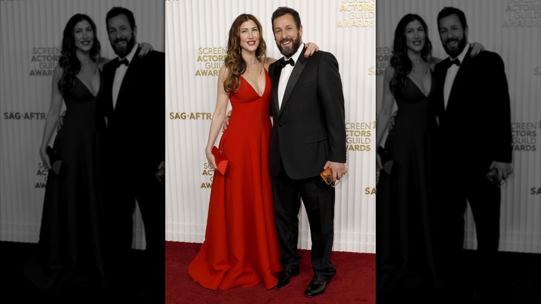 Jackie et Adam Sandler aux Screen Actors Guild Award en 2023