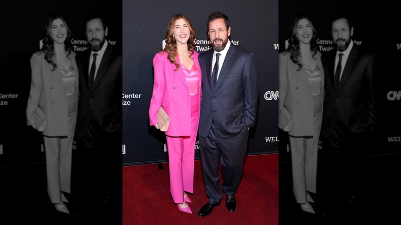 Jackie et Adam Sandler au prix annuel Mark Twain pour l'humour américain en 2023