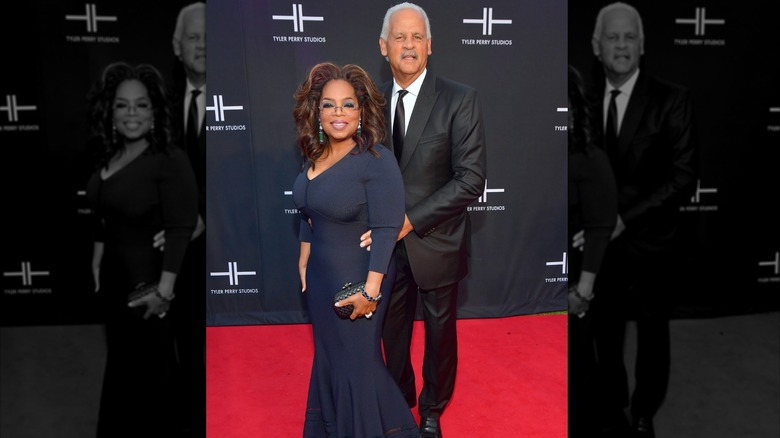 Stedman Graham et Oprah Winfrey sur le tapis rouge en 2019