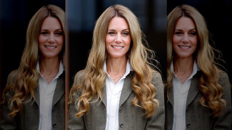 Kate Middleton aux cheveux blonds