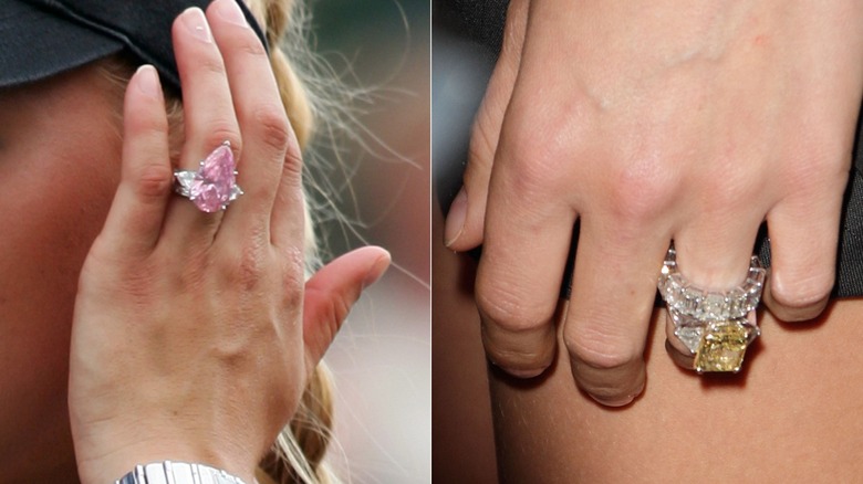 Les deux bagues de fiançailles d'Anna Kournikova