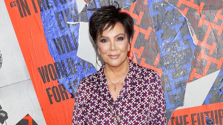 Kris Jenner à la Fashion Week de New York, 2022
