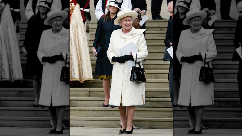Elizabeth II souriante en 2005