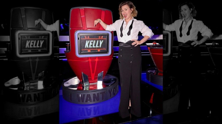 Kelly Clarkson vue sur le tournage de 
