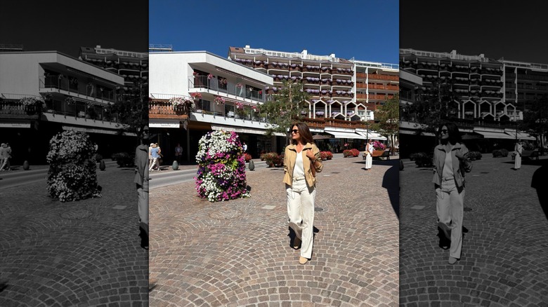 Cindy Crawford photographiée en Suisse en 2026