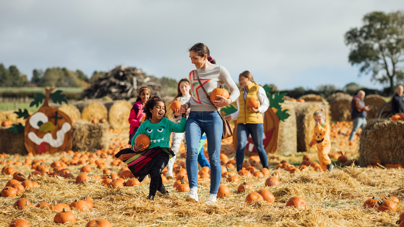 C'est normal de sauter la « tenue Instagram » au Pumpkin Patch