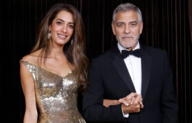 Amal Clooney et Meghan Markle adorent les ongles courts « Rose Latte »