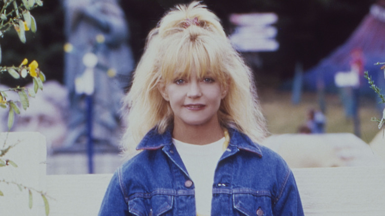 Goldie Hawn sur le tournage de 